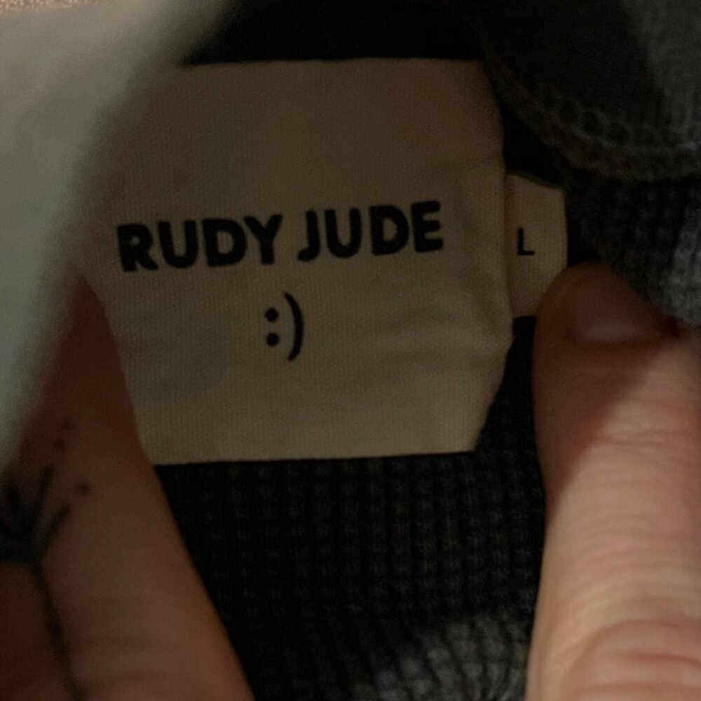 Rudy Jude Thermal Gardner Shirt Ink SzL - Picture 4 of 5